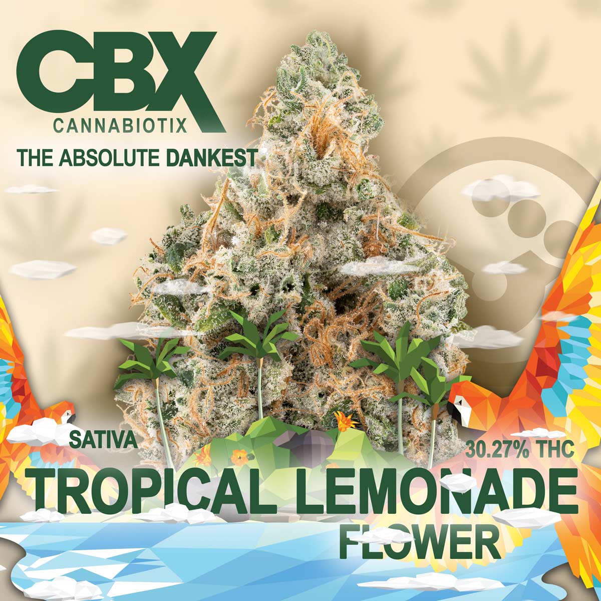 Cannabiotix - Tropical Lemonade Flower 3.5g