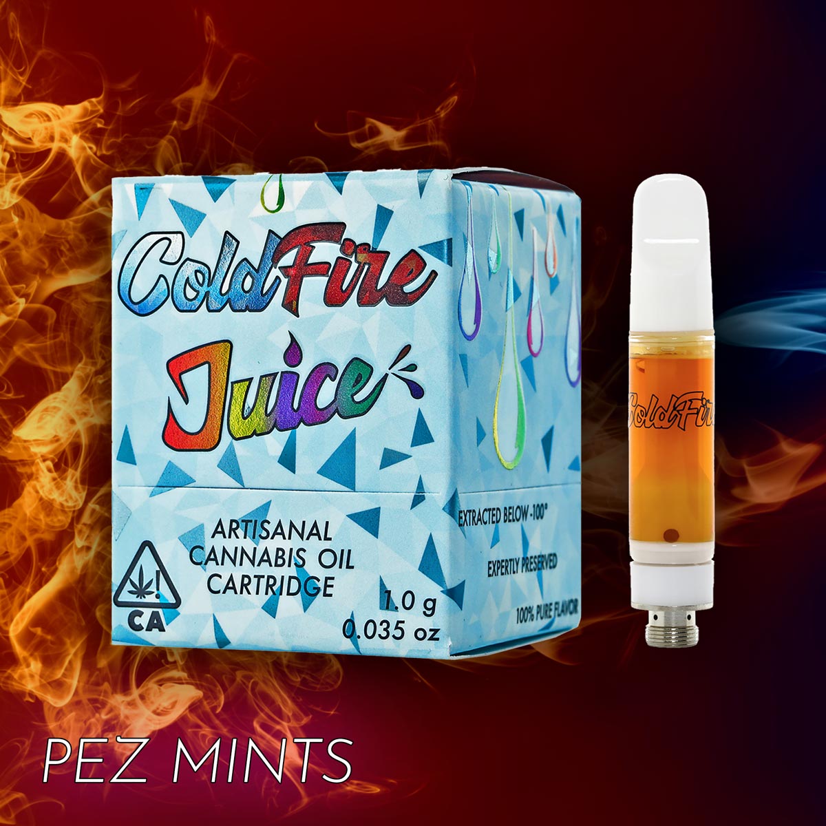 ColdFire x Foreign Genetics - Pez Mints Juice Cartridge 1g