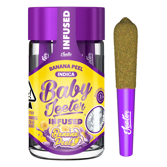 Baby Jeeter - Banana Peel Infused Preroll Pack 2.5g