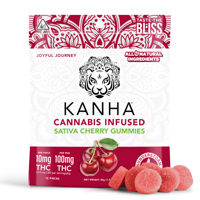 Kanha - Cherry Gummies 100mg