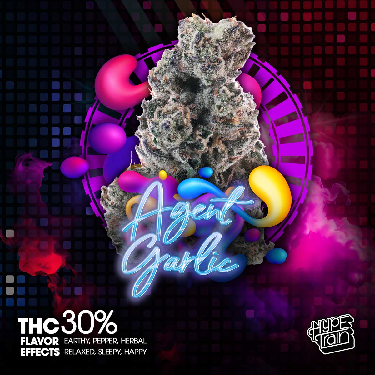 Hype-Train—Flower—Agent-Garlic—1×1-1200×1200 Hype Train - Carbon Fiber Flower 3.5g