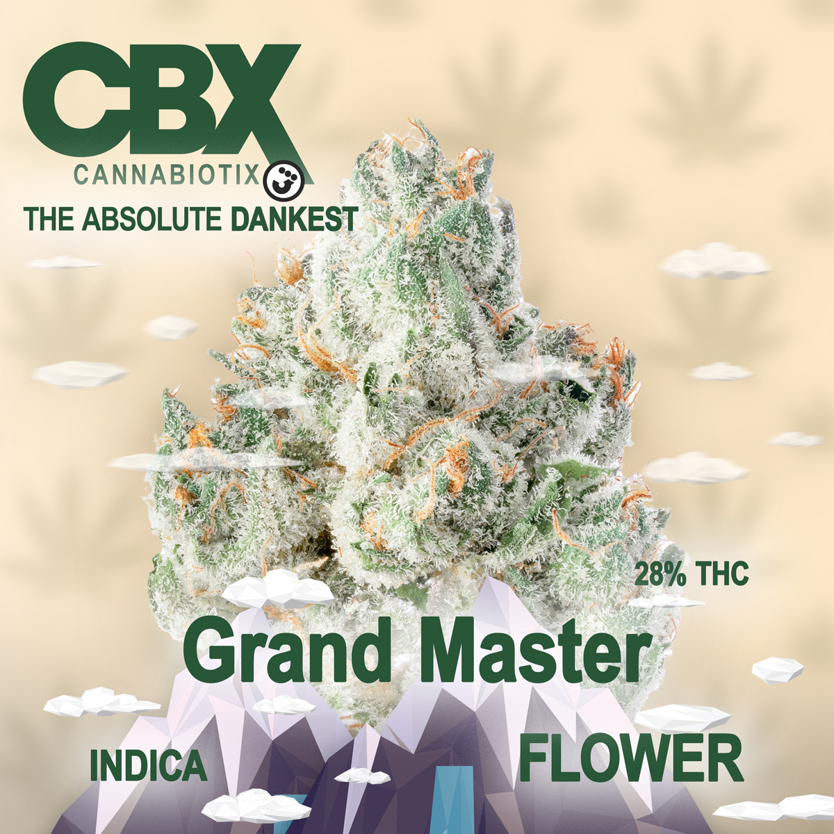 Cannabiotix CBX Grand Master Flower 1×1 1200×1200 Quality Over Quantity - Cherry Gas Flower 14g