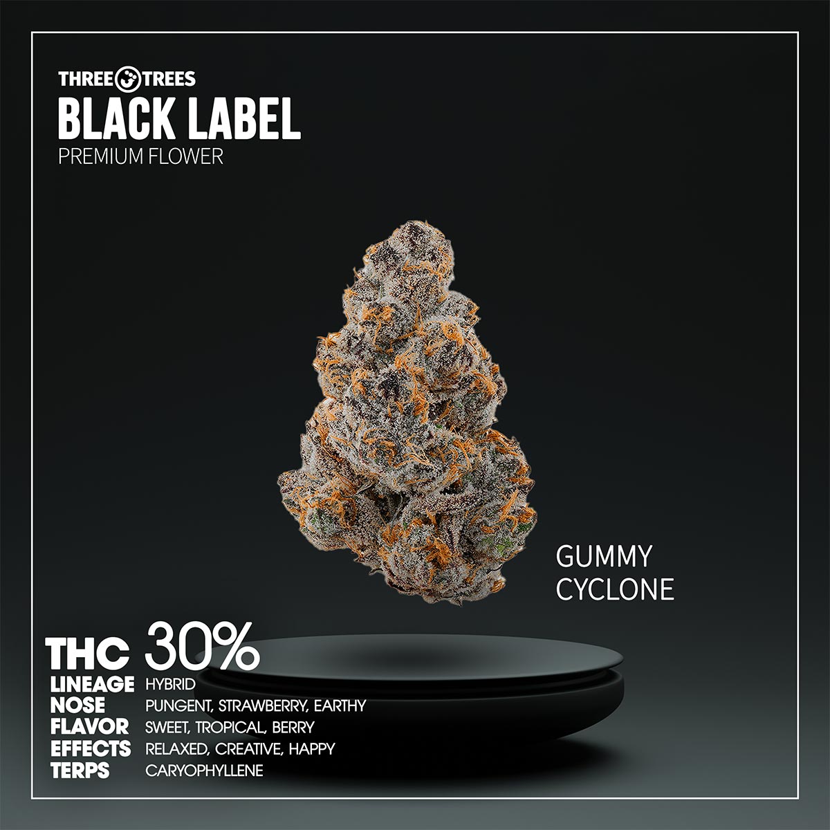 3T-Flower-Gummy-Cyclone-1×1-1200×1200 3T BLK LBL - Gummy Cyclone Flower 3.5g
