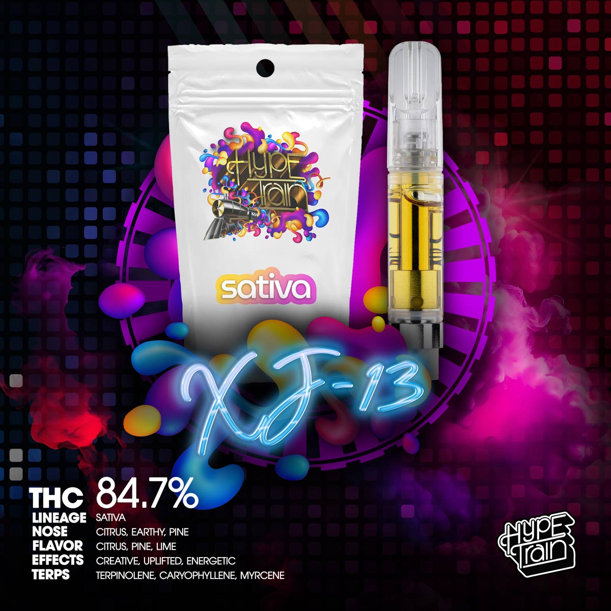 HYPE TRAIN - XJ-13 CAT4 Cartridge 1g