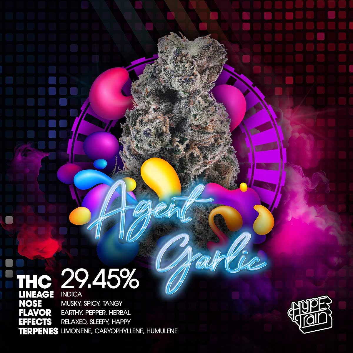 HYPE TRAIN - Agent Garlic Flower 3.5g