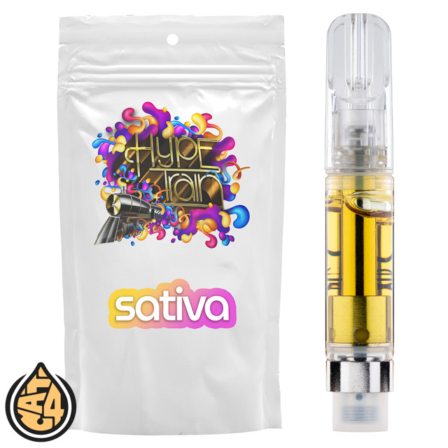 Hype Train – Vapes – CAT4 Liquid Diamond Cart 1g Sativa – WHT BG HYPE TRAIN - XJ-13 CAT4 Cartridge 1g
