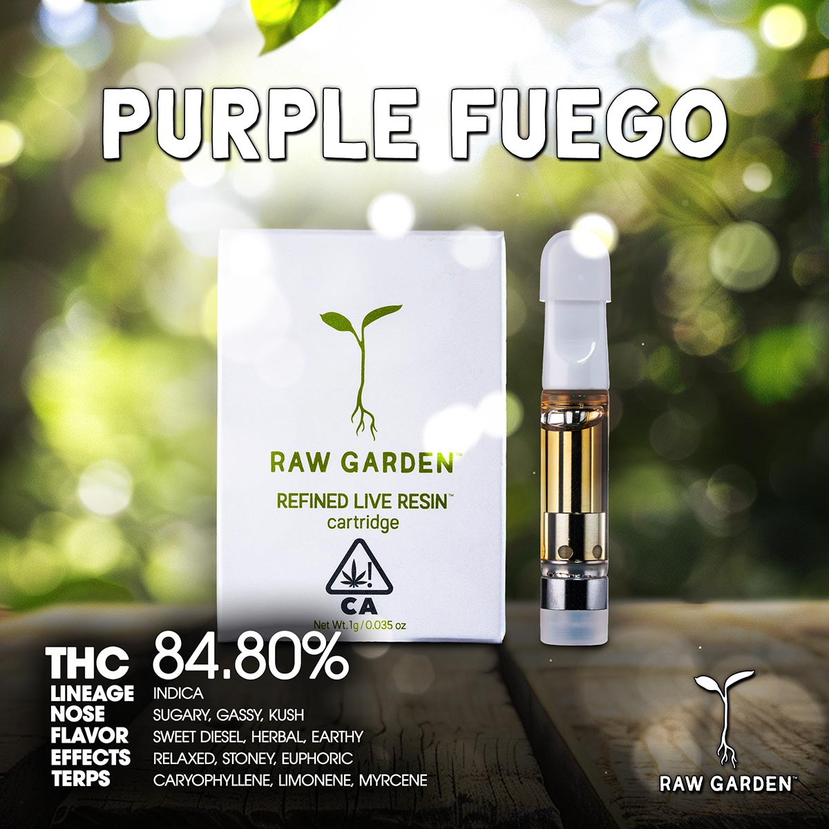 Raw-Garden-Vapes-Purple-Fuego-1X1-1200×1200 RAW GARDEN - Purple Fuego Live Resin Cartridge 1g