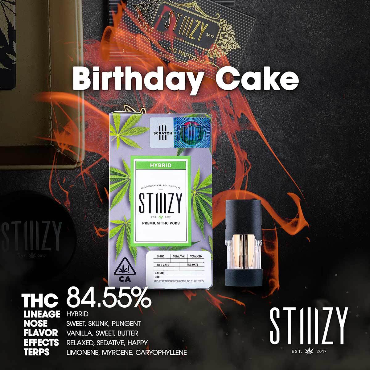 STIIIZY - Birthday Cake Pod 1g
