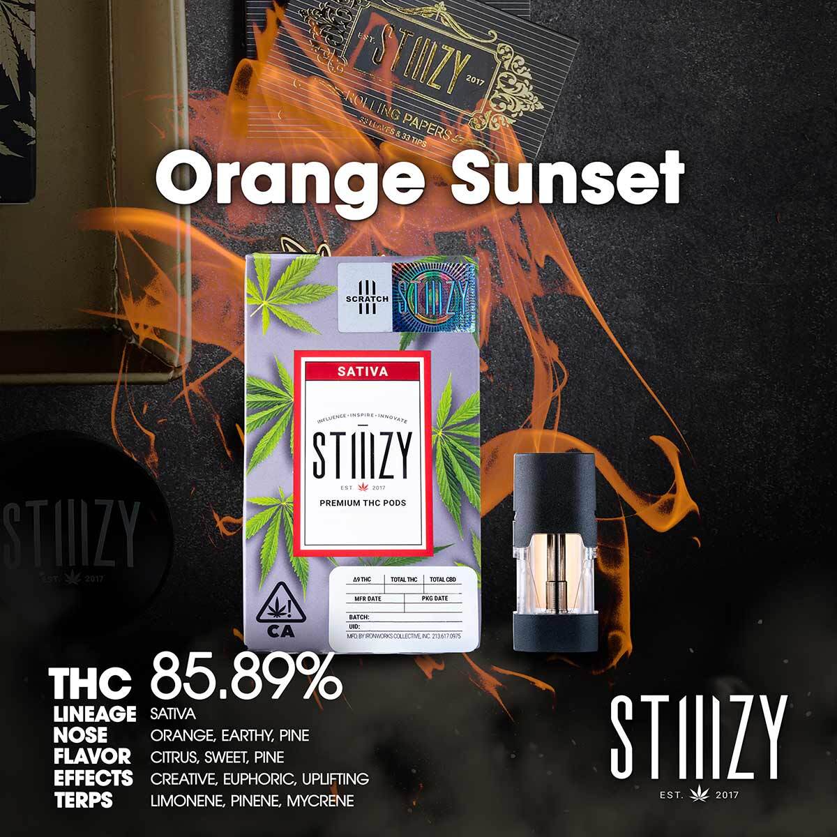  STIIIZY - Orange Sunset Pod 1g