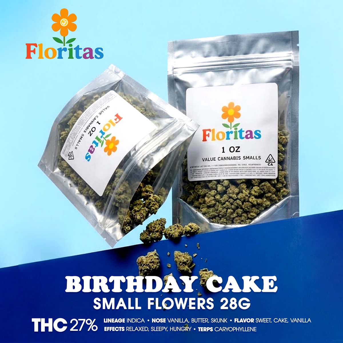 FLORITAS – Birthday Cake Smalls Flower 28g-1×1-BRANDED-1200×1200