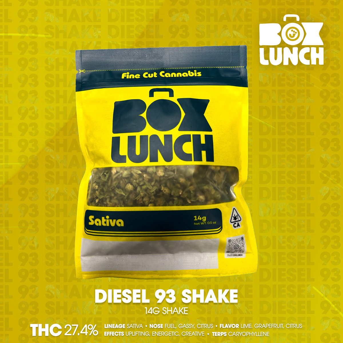 BOX LUNCH – Diesel 93 Shake 14g 1×1-BRANDED-1200×1200