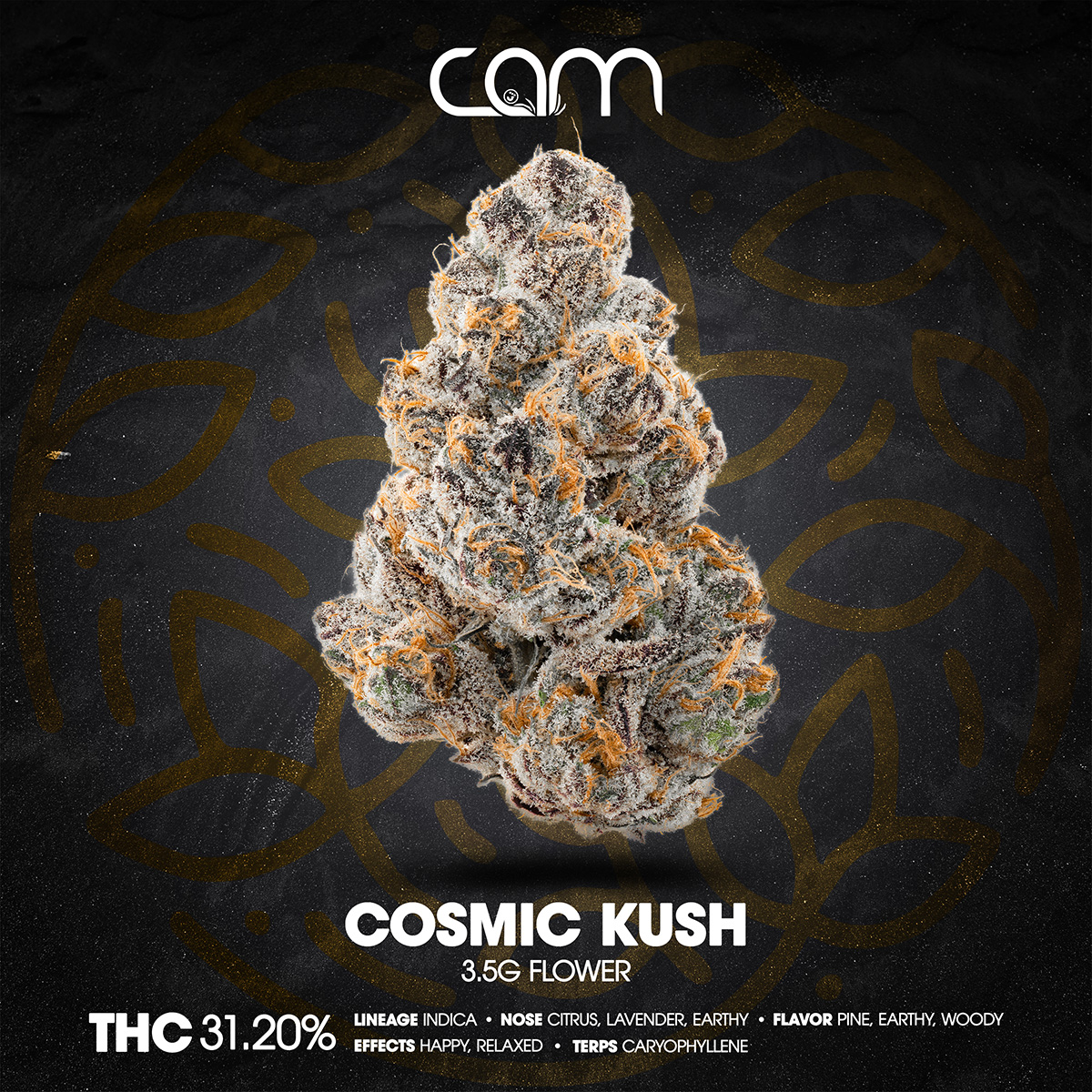 CAM – Cosmic Kush Flower 3.5g 1×1 1200×1200