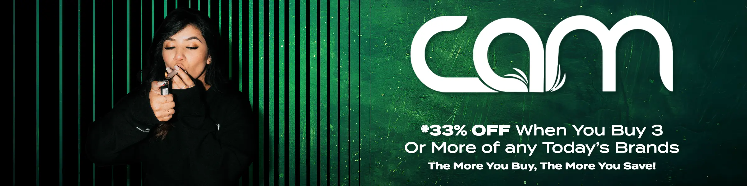 Cam — Buy 2 Get 1 Free