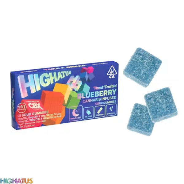 HIGHATUS-Sour-Blueberry-111-THCCBDCBN-Gummies-100mg-600x600-wht-bg