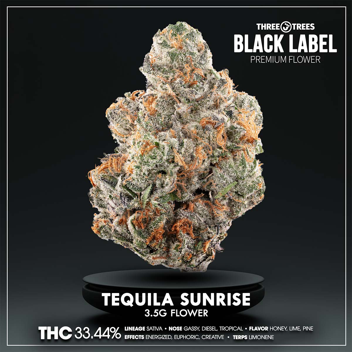 3T BLK LBL – Tequila Sunrise Flower 3.5g -1×1-BRANDED-1200×1200