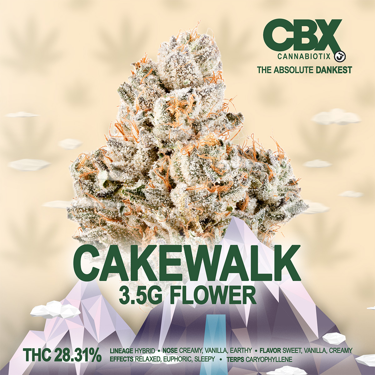 CANNABIOTIX – Cakewalk Flower 3.5g 1X1-Branded-1200×1200