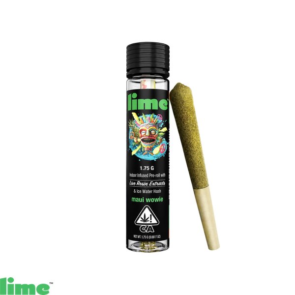LIME-Maui-Wowie-Infused-Preroll-175g-600x600-wht-bg