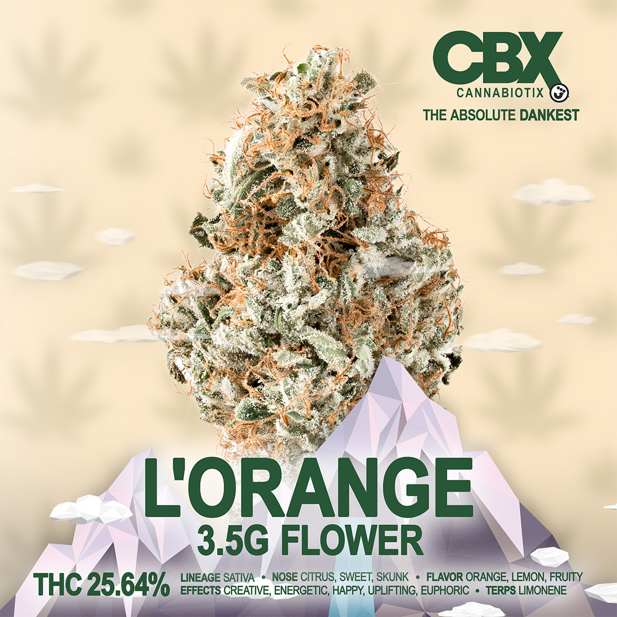 CANNABIOTIX – L’Orange Flower 3.5g 1X1-Branded-1200×1200