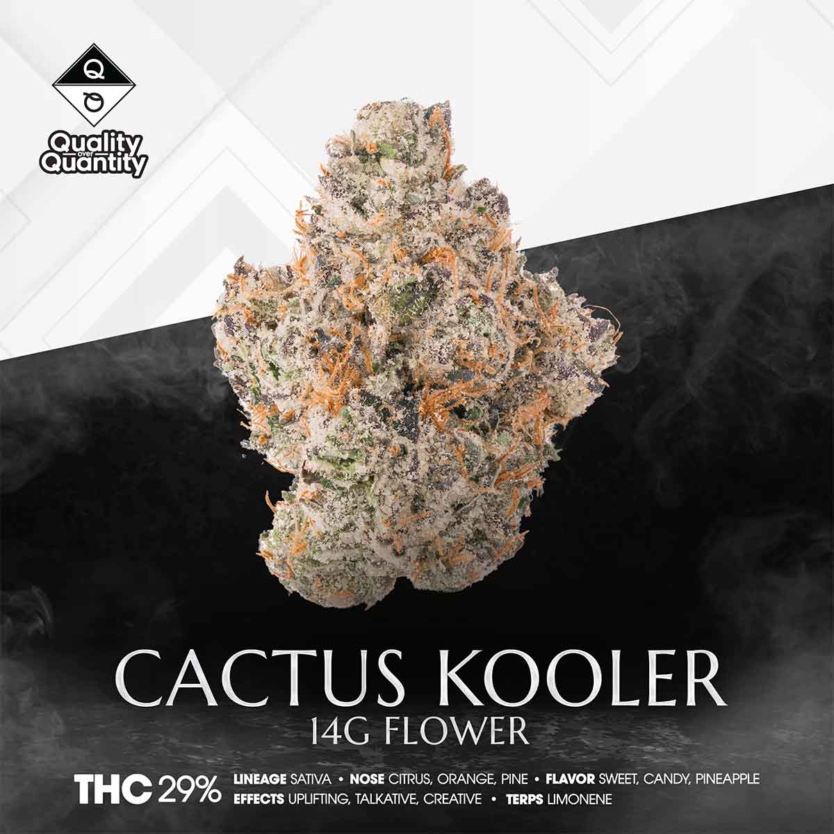 QUALITY OVER QUANTITY – Cactus Kooler Flower 14g-1×1-BRANDED-1200×1200