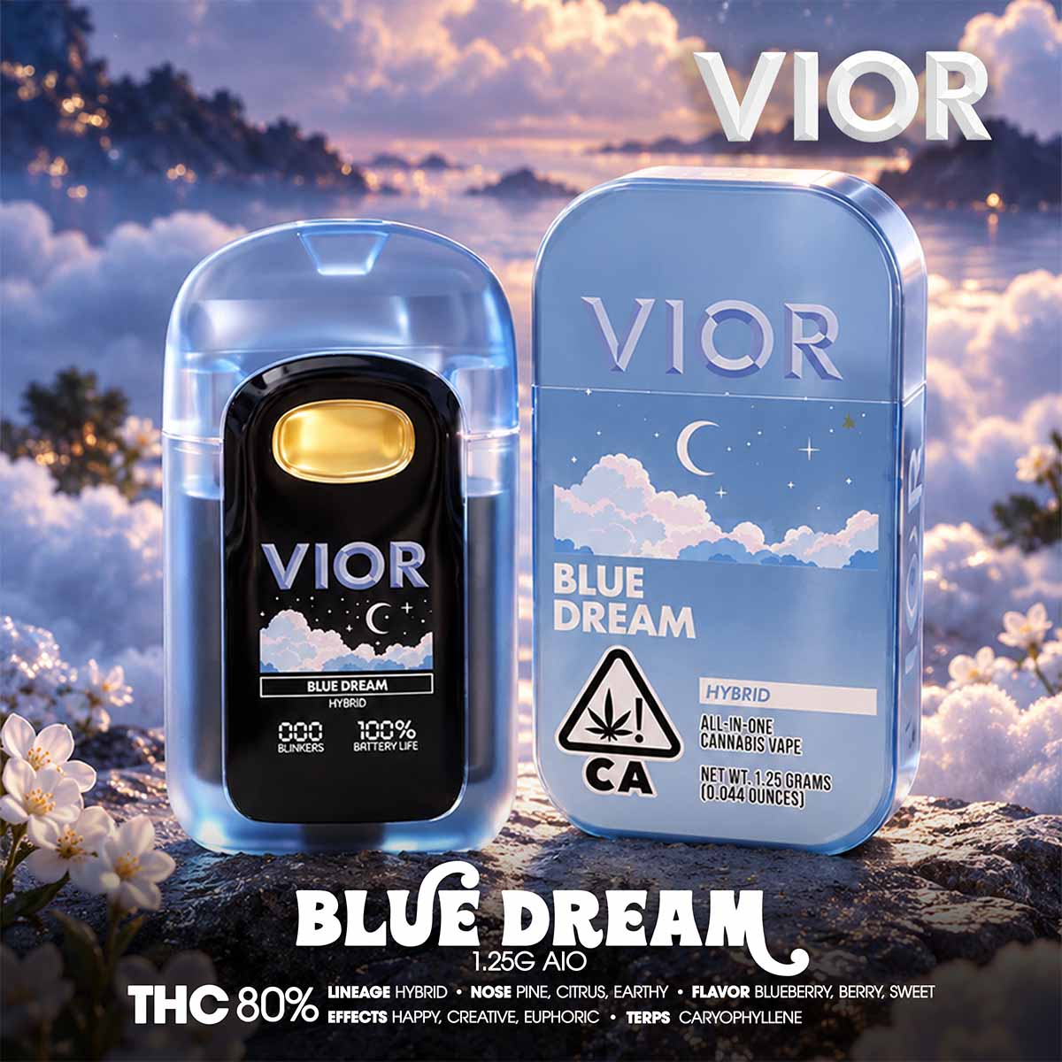 VIOR – Blue Dream AIO 1.25g-1×1-BRANDED-1200×1200