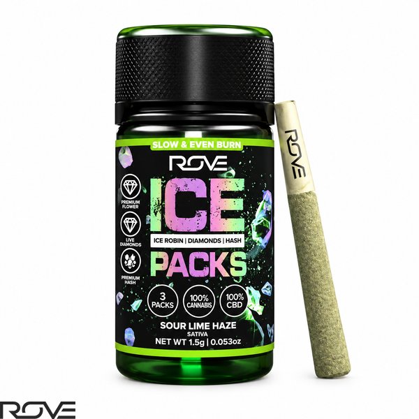 ROVE-Sour-Lime-Haze-Ice-Pack-Infused-Preroll-6-Pack-36g-600x600-wht-bg